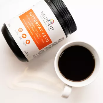 Duo Pack Butterfat Keto MCT Powder, Neutrient (350g)