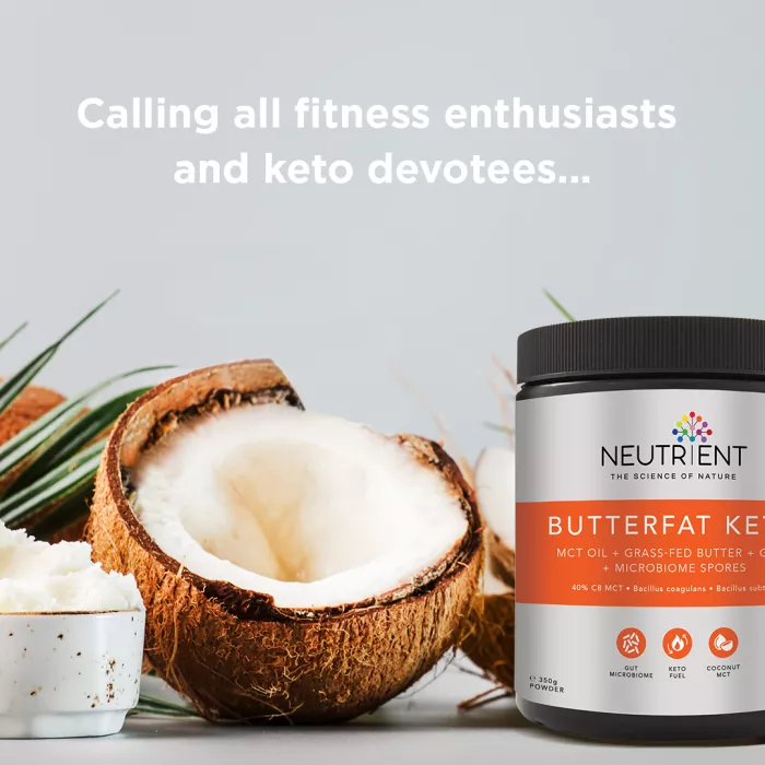 Butterfat Keto MCT Powder, Neutrient (350g)