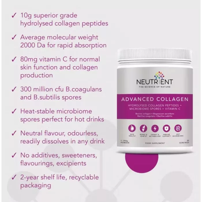 Advanced Collagen Powder (350g), Neutrient Advanced Collagen Powder (350g), Neutrient