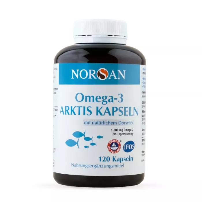 Omega 3 Arktis (120 capsule), Norsan