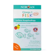 Omega 3 FISK Jeleuri (120 bucati), Norsan