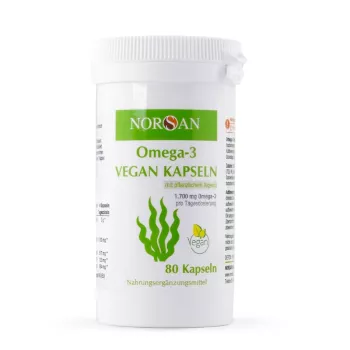 Omega 3 Vegan (80 capsule), Norsan