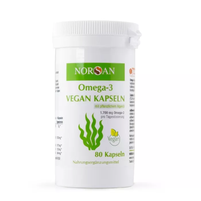 Omega 3 Vegan (80 capsule), Norsan