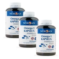 Pachet 3x Omega 3 Total (120 capsule), Norsan