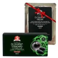 Pachet Dr.Ohhira® Standard probiotice fermentate 3 ani cu OM-X®, 30 capsule + Dr.Ohhira® masca de fata tip servetel MIZUKI cu probiotice, (1 buc)