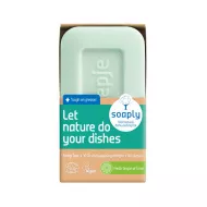 Sapun ecologic pentru vase cu 100% ingrediente naturale Fresh Lime (120 gr), Soaply