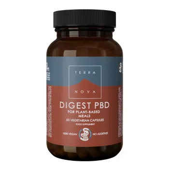 Digest PBD (Plant-Based Diets) - Enzime digestive (50 capsule), Terranova