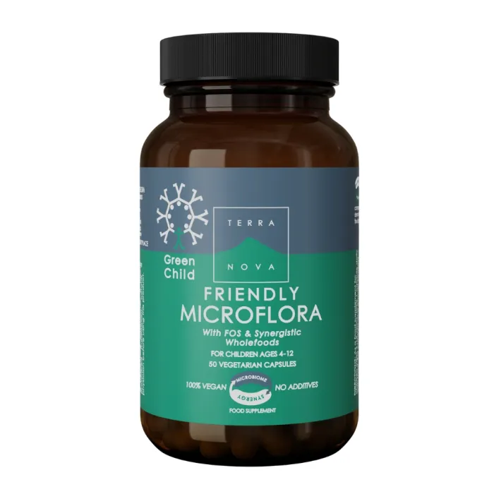 Green Child Friendly Microflora (50 capsule), Terranova
