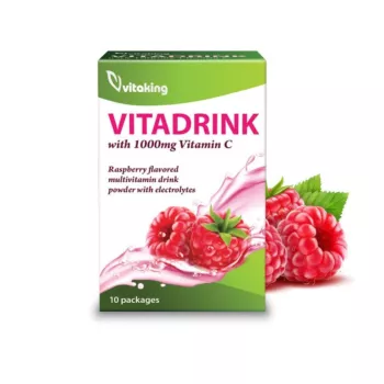 Vitadrink Bautura cu electroliti (10 plicuri), Vitaking