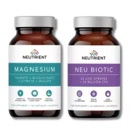 Pachet 1 x Magneziu Neutrient + 1 x Neu Biotic Neutrient (120 capsule+ 60 capsule), Neutrient Pachet 1 x Magneziu Neutrient + 1 x Neu Biotic Neutrient (120 capsule+ 60 capsule), Neutrient