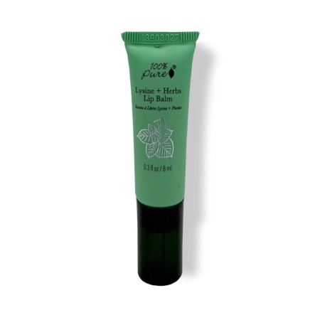 Balsam cicatrizant cu lizina si ierburi, 100 Percent Pure Cosmetics