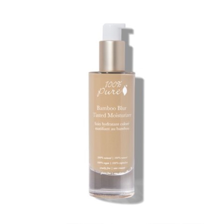 Crema nuantatoare cu siliciu din bambus White Peach 2, 100 Percent Pure Cosmetics