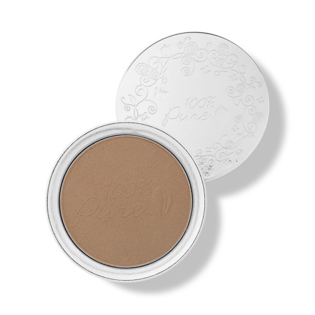 Fond de ten - pudra cu protectie solara SPF 15 Mousse 7, 100 Percent Pure Cosmetics