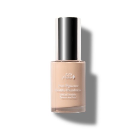 Fond de ten - grad mare de acoperire si protectie solara White Peach No3, 100 Percent Pure Cosmetics