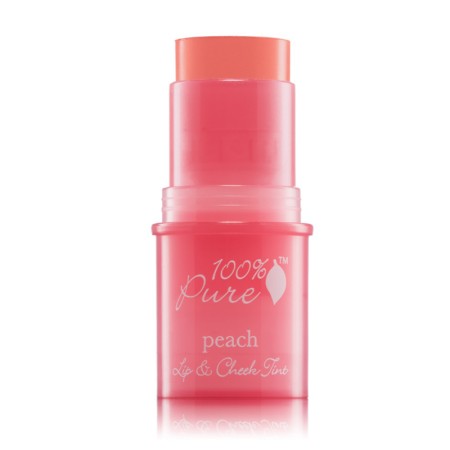 Nuantator pentru buze si obraji Peach, 100 Percent Pure Cosmetics