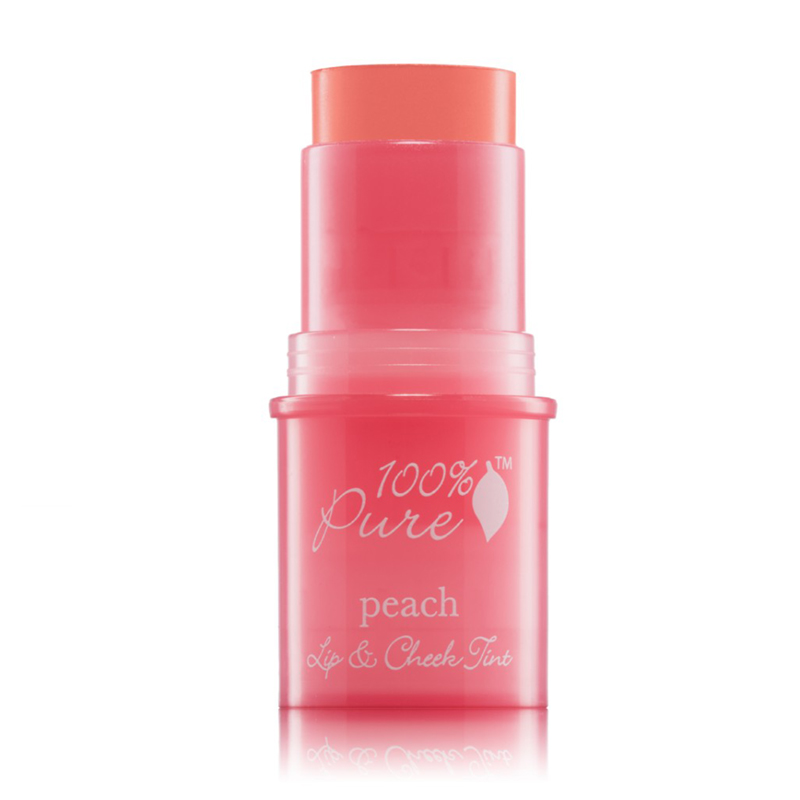 Nuantator pentru buze si obraji Peach, 100 Percent Pure Cosmetics