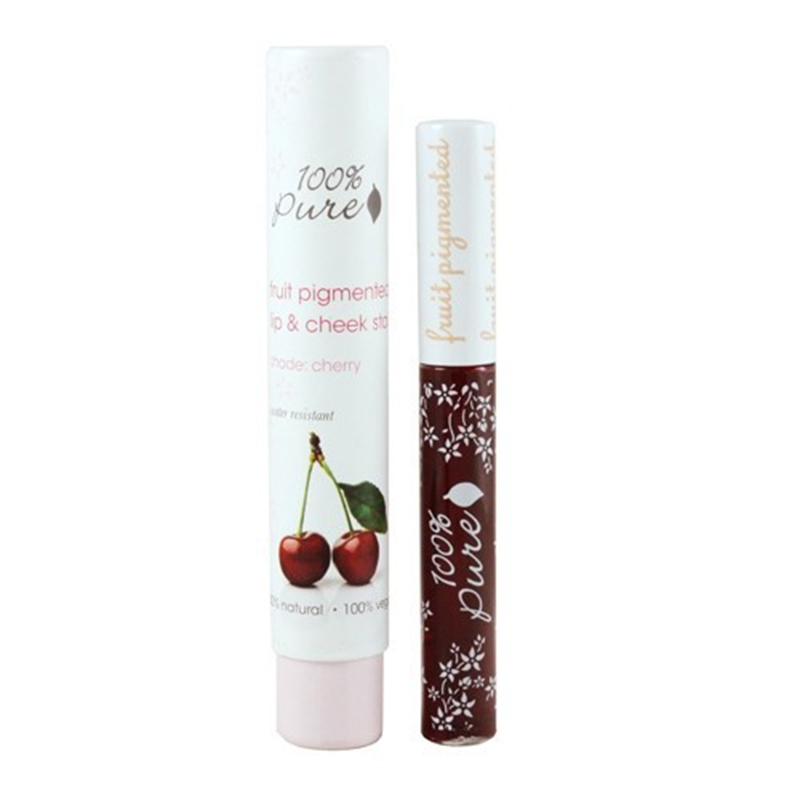 Nuantator pentru buze si obraz rezistent la apa Cherry, 100 Percent Pure Cosmetics