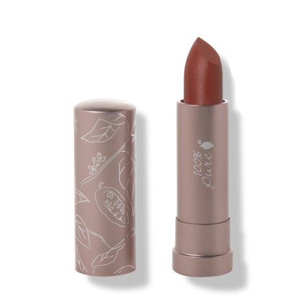 Ruj buze semi-mat cu unt de cacao Cacti, 100 Percent Pure Cosmetics