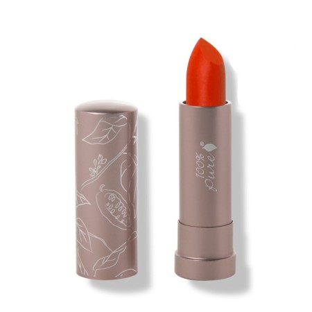 Ruj buze semi-mat cu unt de cacao Cactus Bloom, 100 Percent Pure Cosmetics