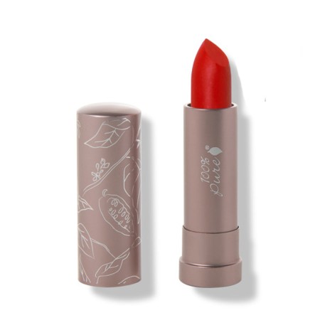 Ruj buze semi-mat cu unt de cacao Sonora, 100 Percent Pure Cosmetics