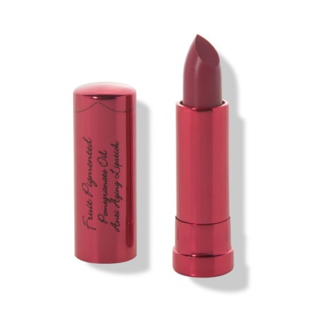 Ruj cu efect anti-imbatranire si ulei de rodie Black Rose, 100 Percent Pure Cosmetics