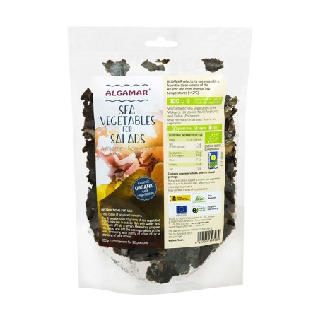 Mix alge marine pentru salata eco (100 grame), Algamar