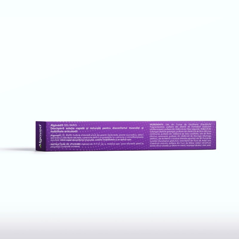 Gel Rapid Alinare Disconfort Muscular si Articular cu Ardei Iute si Nirgundi (30g), Algoved