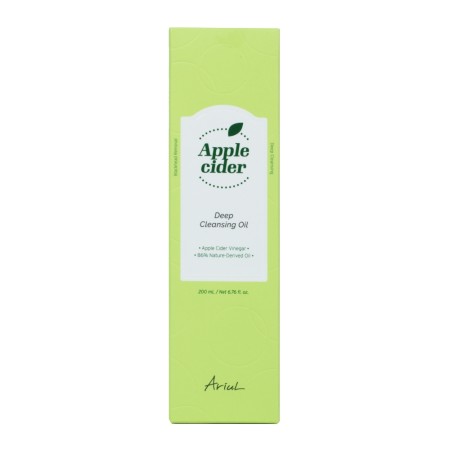 Ulei de curatare a tenului Apple Cider Deep Cleansing pentru pori, machiaj, sebum si puncte negre, (200ml), Ariul