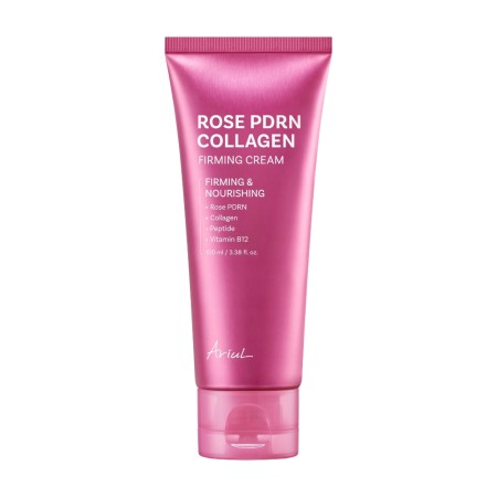 Crema fermitate cu Rose PDRN, Colagen, Peptide si Vitamina B12, (100 ml), Ariul 