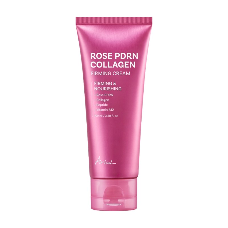 Crema fermitate cu Rose PDRN, Colagen, Peptide si Vitamina B12, (100 ml), Ariul 