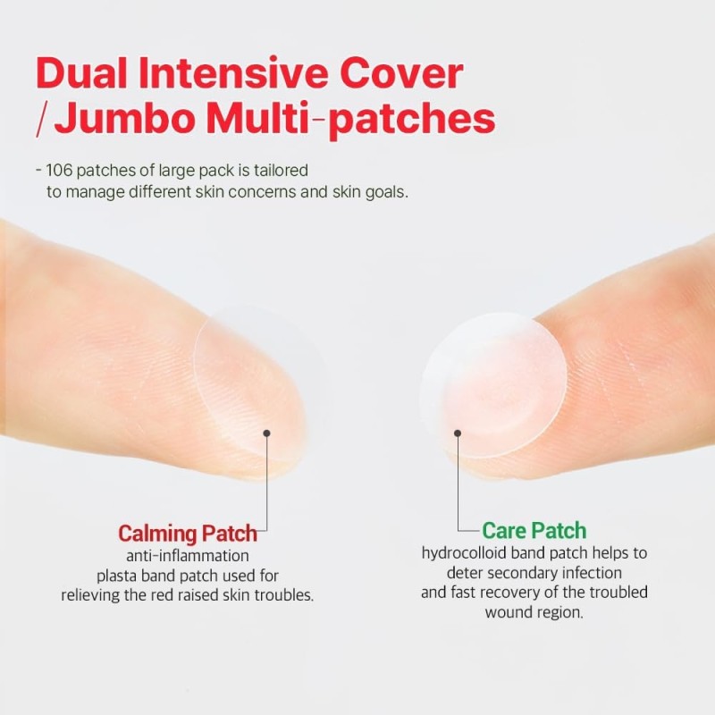 Plasturi Cosuri Inainte si Dupa True AC Spot Cover Duo Set, (106 buc), Ariul