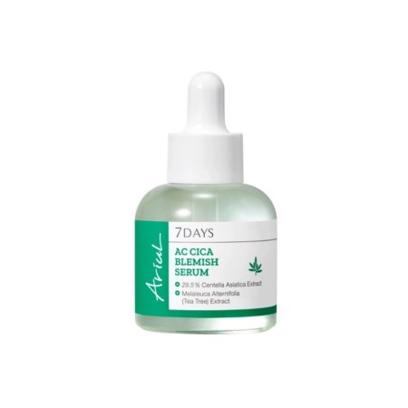 Serum 7days Acne Tratament Acnee si Cosuri (AC Cica Blemish Serum) 30.5% Cica solution + BHA & Tea Tree (20ml), Ariul
