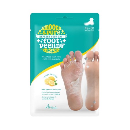 Sosete exfoliante pentru talpi Smooth&Pure walk free (1 pereche), Ariul