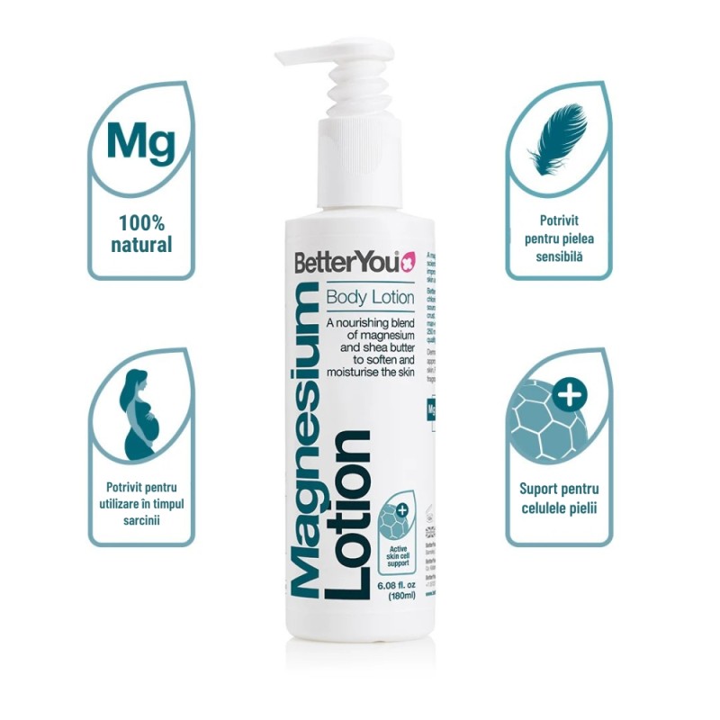 Magnesium Body Lotion (180 ml), BetterYou
