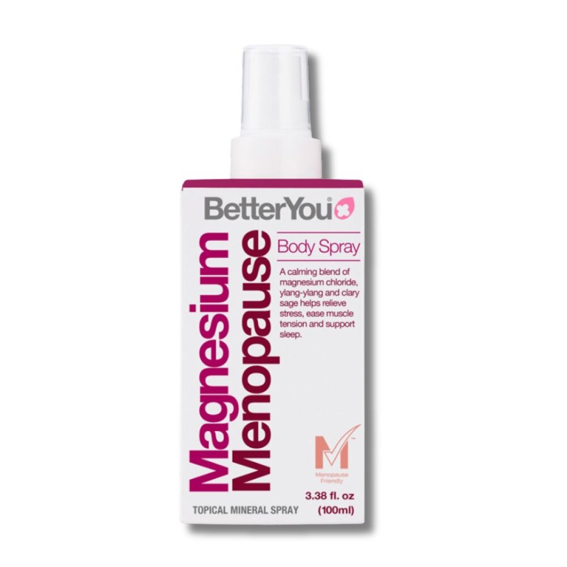 Magnesium Menopause Body Spray (100 ml), BetterYou