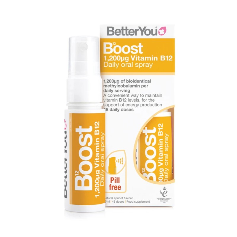 Boost B12 Oral Spray (25 ml), BetterYou