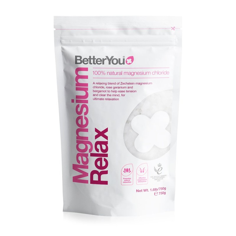 Fulgi de baie cu magneziu pentru relaxare (750 grame), BetterYou