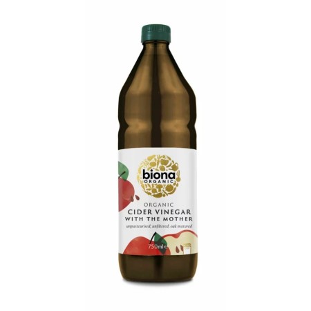 Otet din cidru de mere nefiltrat eco (750 ml), Biona