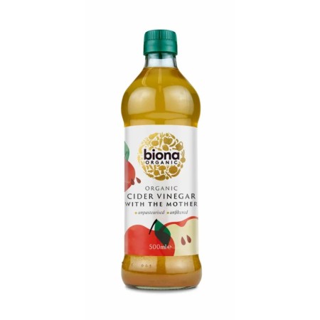 Otet din cidru de mere nefiltrat eco (500 ml), Biona