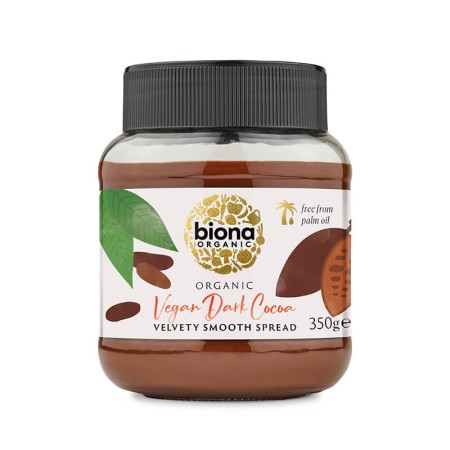 Crema de ciocolata dark bio (350 grame), Biona