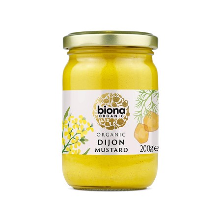 Mustar Dijon eco (200 ml), Biona