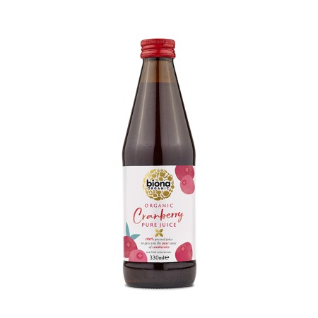 Suc de merisoare pur eco (330 ml), Biona