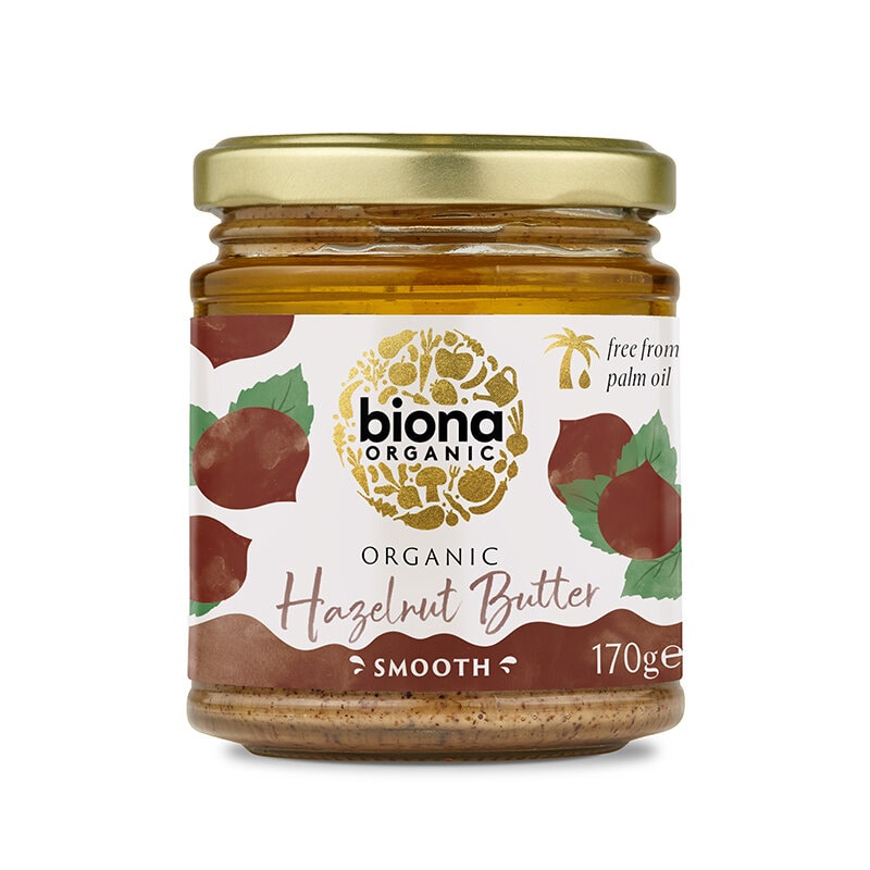 Crema de alune de padure eco (170 grame), Biona