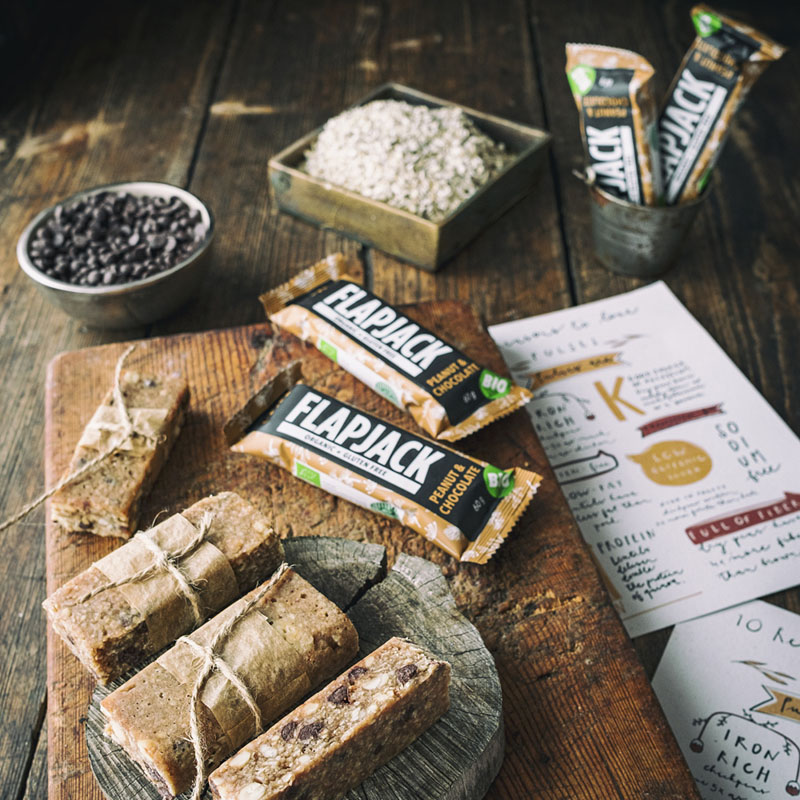 Baton Flapjack banana bread bio, vegan, fara gluten (60 grame), Cerea