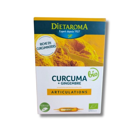 Curcuma (20 fiole x 10 ml), Dietaroma