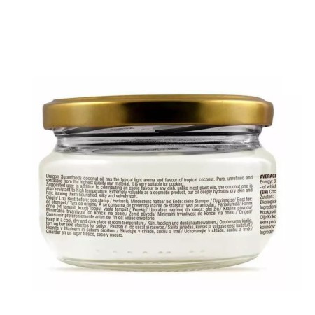 Ulei de cocos virgin eco (100 ml), Dragon Superfoods