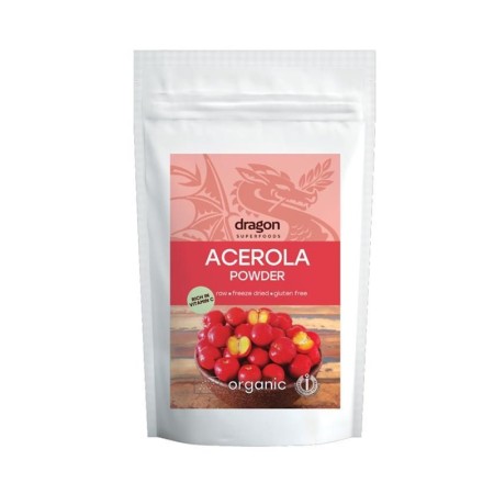 Acerola pulbere eco (75 grame), Dragon Superfoods