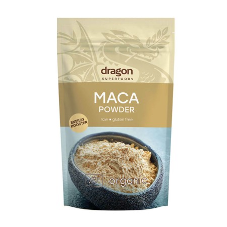 Maca pulbere raw eco (200 grame), Dragon Superfoods