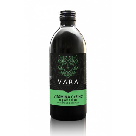 Vitamina C + Zinc Lipozomal Premium - Mere verzi (250 ml), Drogheria Vara