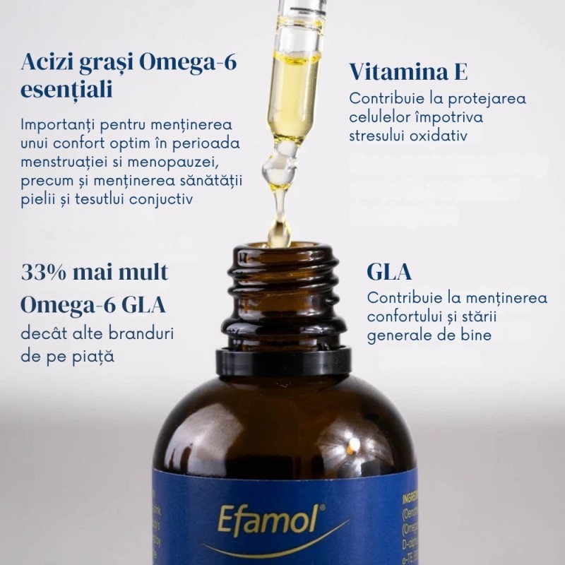 Pure Evening Primrose 904 mg picături (60 ml), Efamol®